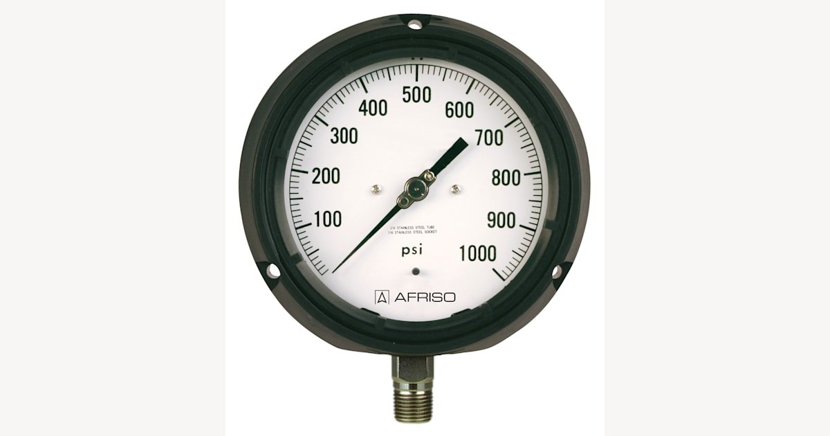 AFRISO Bourdon tube pressure gauges Process Gauge RF130PG | 87902101