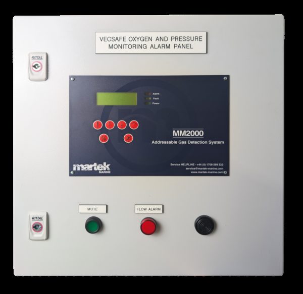 Martek Marine VECSAFE Oxygen and Pressure Monitoring System