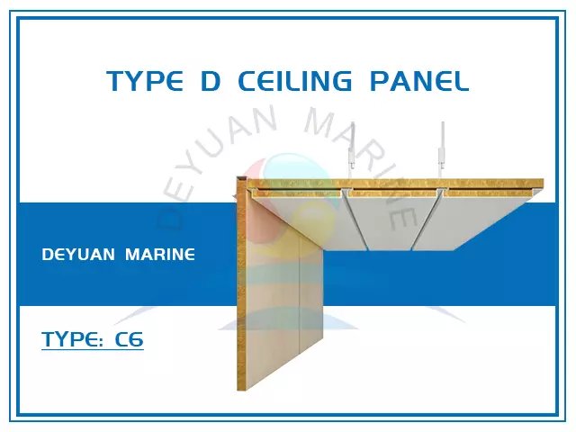 Jiangyin Dongrui Decoration Materials CLP-C2A Type class B-15 Marine Ceiling