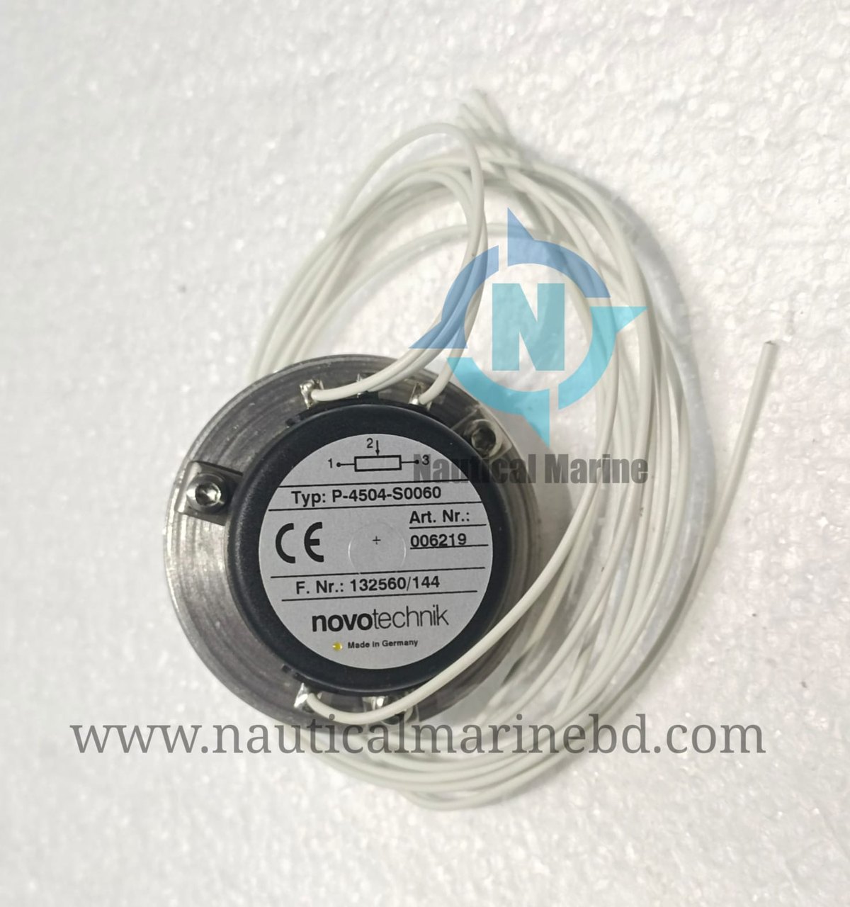 Kongsberg Maritime Finland Controller EPEC E3606, Feedback unit Parker RS70 – hall effect sensor, Feedback unit Novotechnik IPX 7900 – potentiometer