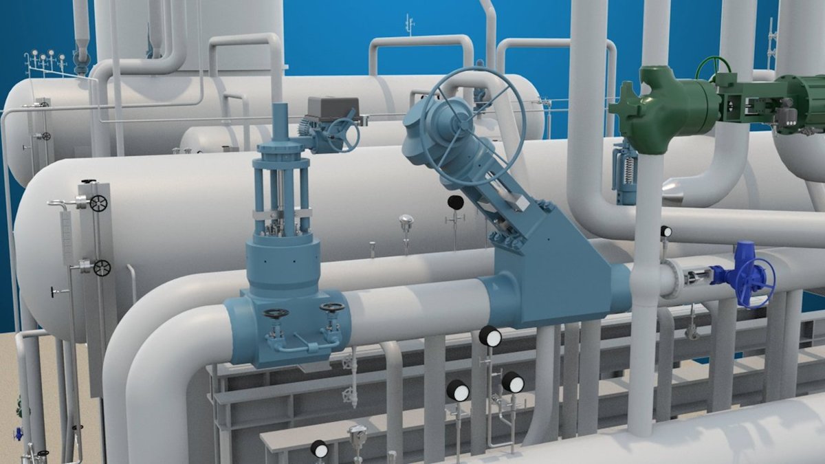 Emerson Marine Steam dump control valve/Main Steam Isolation and Safety Valves