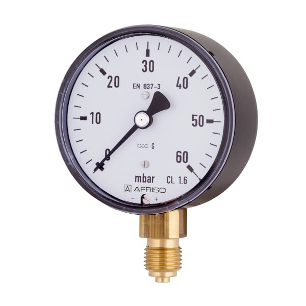 AFRISO Standard capsule pressure gauges KP63 | 35023201