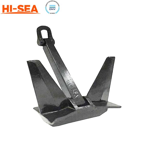 KTMI Welding type fully balanced stockless steel HHP anchor 1000kg - 24750kg