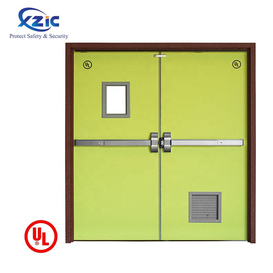 Huanan Building Materials Fire Resisting Double Leaf Hinged Door - Type "SMKB15CXT" (SMKB15CXT)
