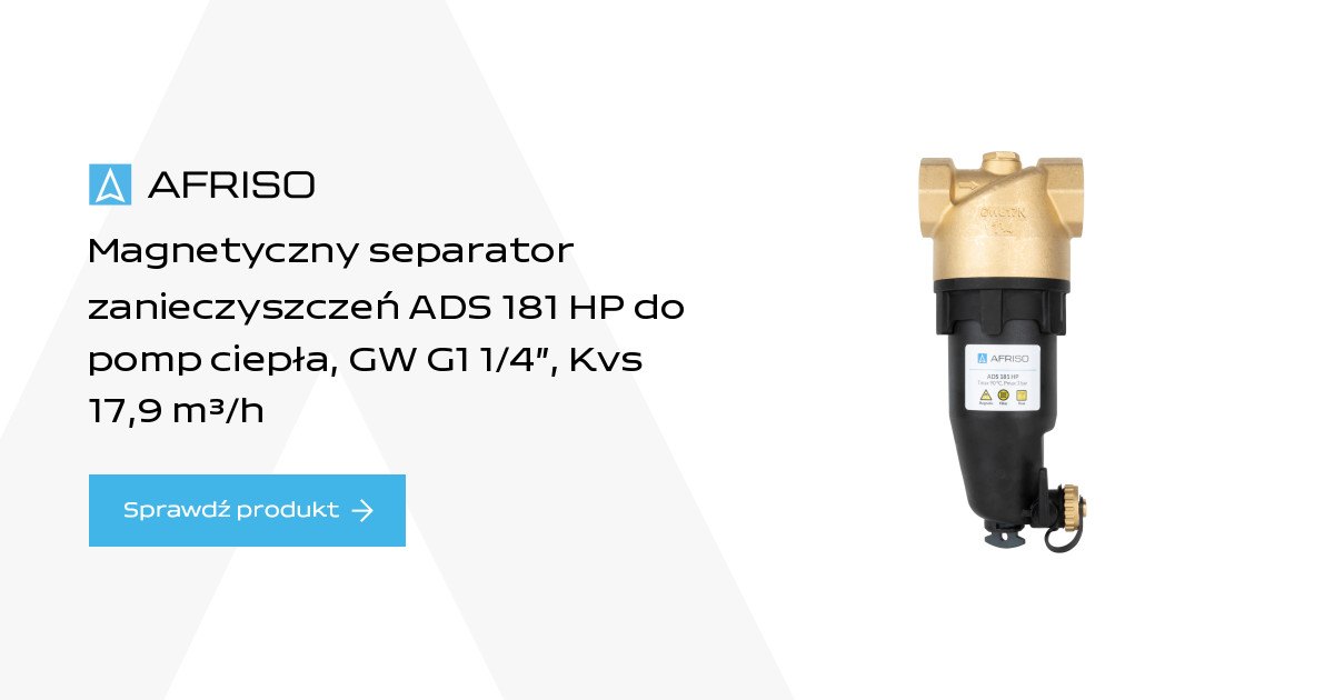 AFRISO Magnetite sludge separator ADS 181 | 40941