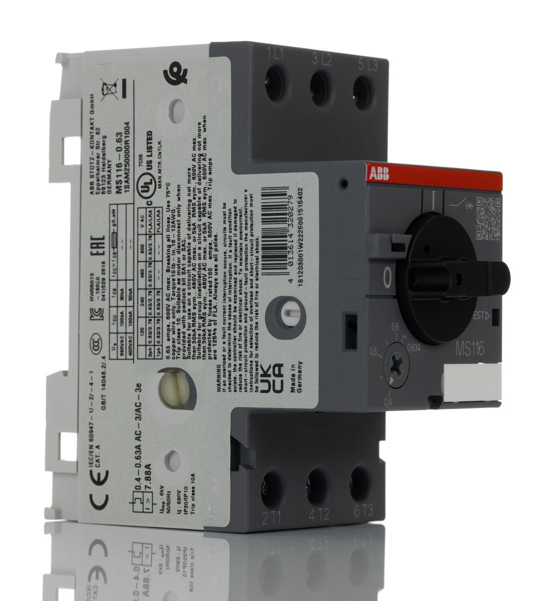 ABB Marine MS116 Marine 1A 690V Marine