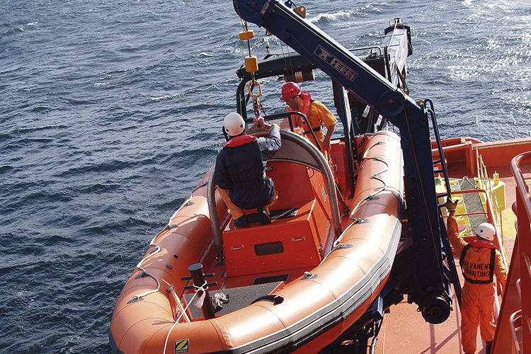 INDUSTRIAS FERRI 1873.0090 - Rescue boat crane
