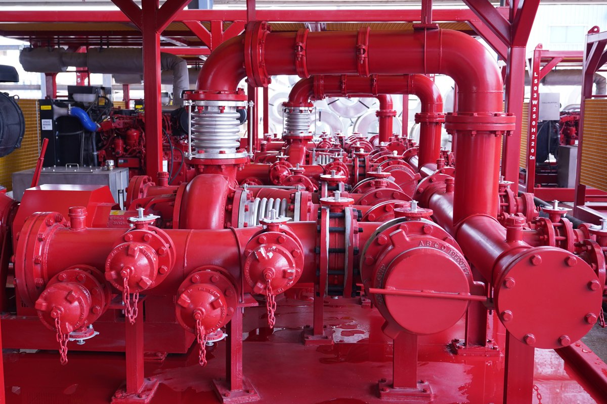 Al Masaood skid for centrifugal pump