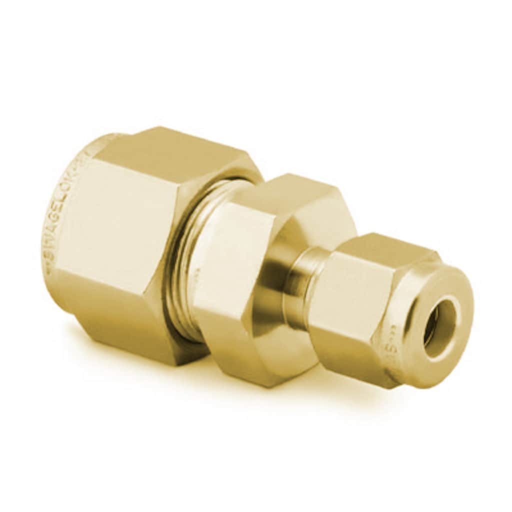 Swagelok Brass Swagelok Tube Fitting, Reducing Union, 5/8 in. x 3/8 in. Tube OD