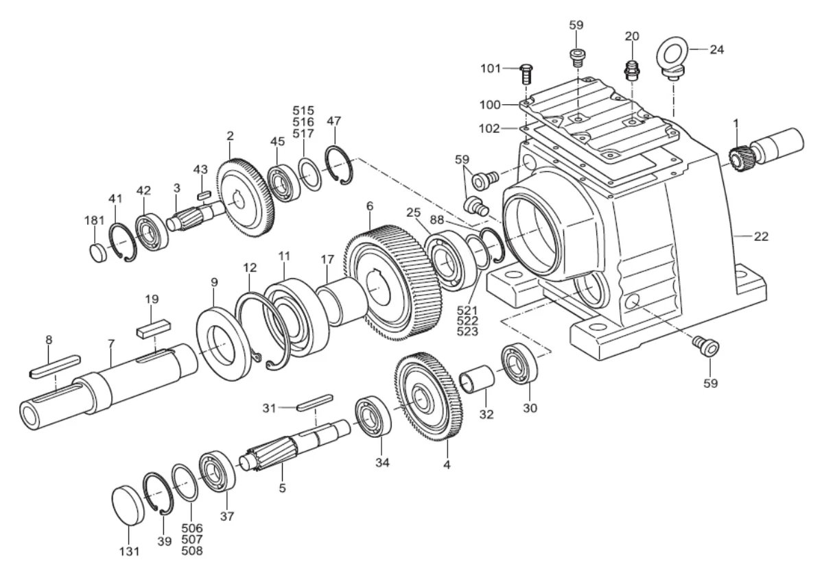 Rossi iC 4 7 3 FE - 34,73 - B3 - F416 - B16D compact