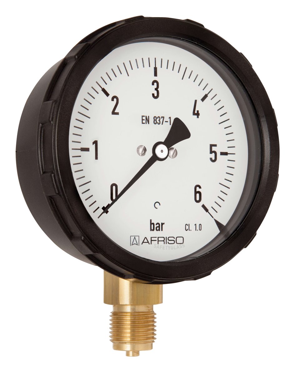 AFRISO Bourdon tube pressure gauge RF100ISR | 85304171