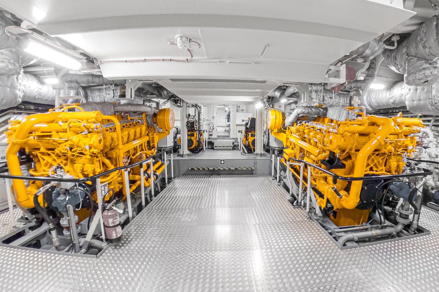 Howden Marine HMF Emergency 20000m3h engine room