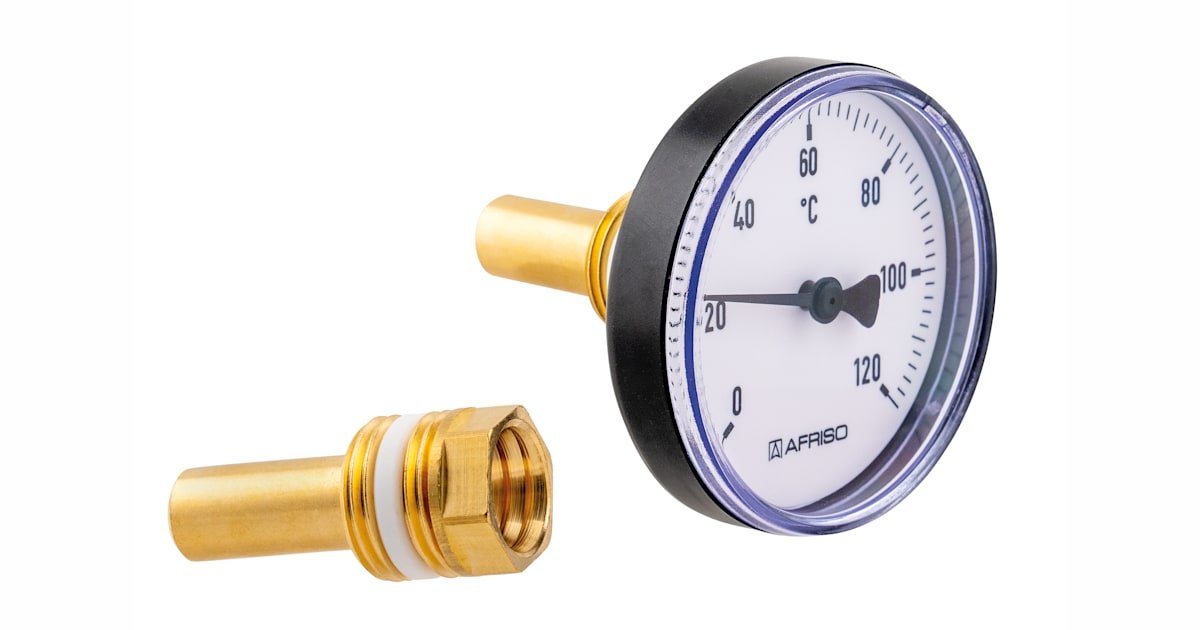 AFRISO bimetal standard thermometer BiTh 63 K | 63763