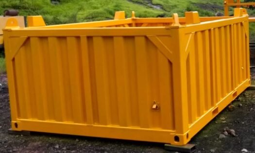 Pioneer Refrigeration And Airconditioning Works Offshore Container (10' x 8' x 5.1' Half Height Basket Container)