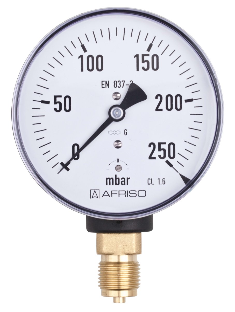 AFRISO Standard capsule pressure gauges KP100 | 35105201