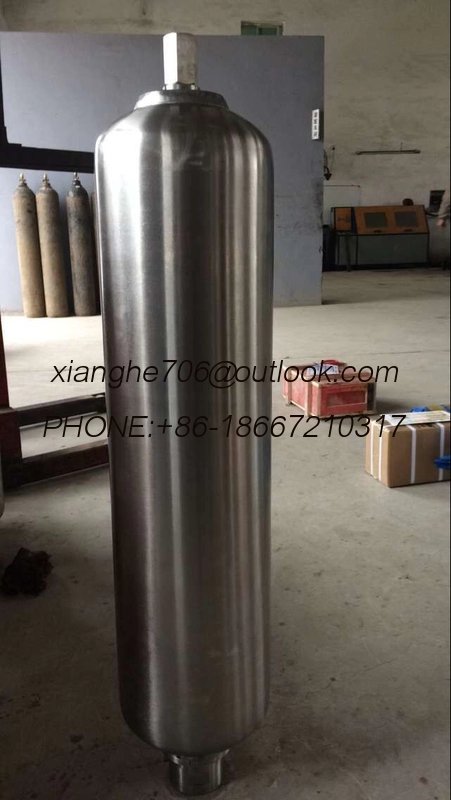 Tobul Accumulator Incorporated Piston Style Accumulator, Stainless Steel Body, 110 Gallon Capacity, 7,500 PSI, Model 187A75-880-A253