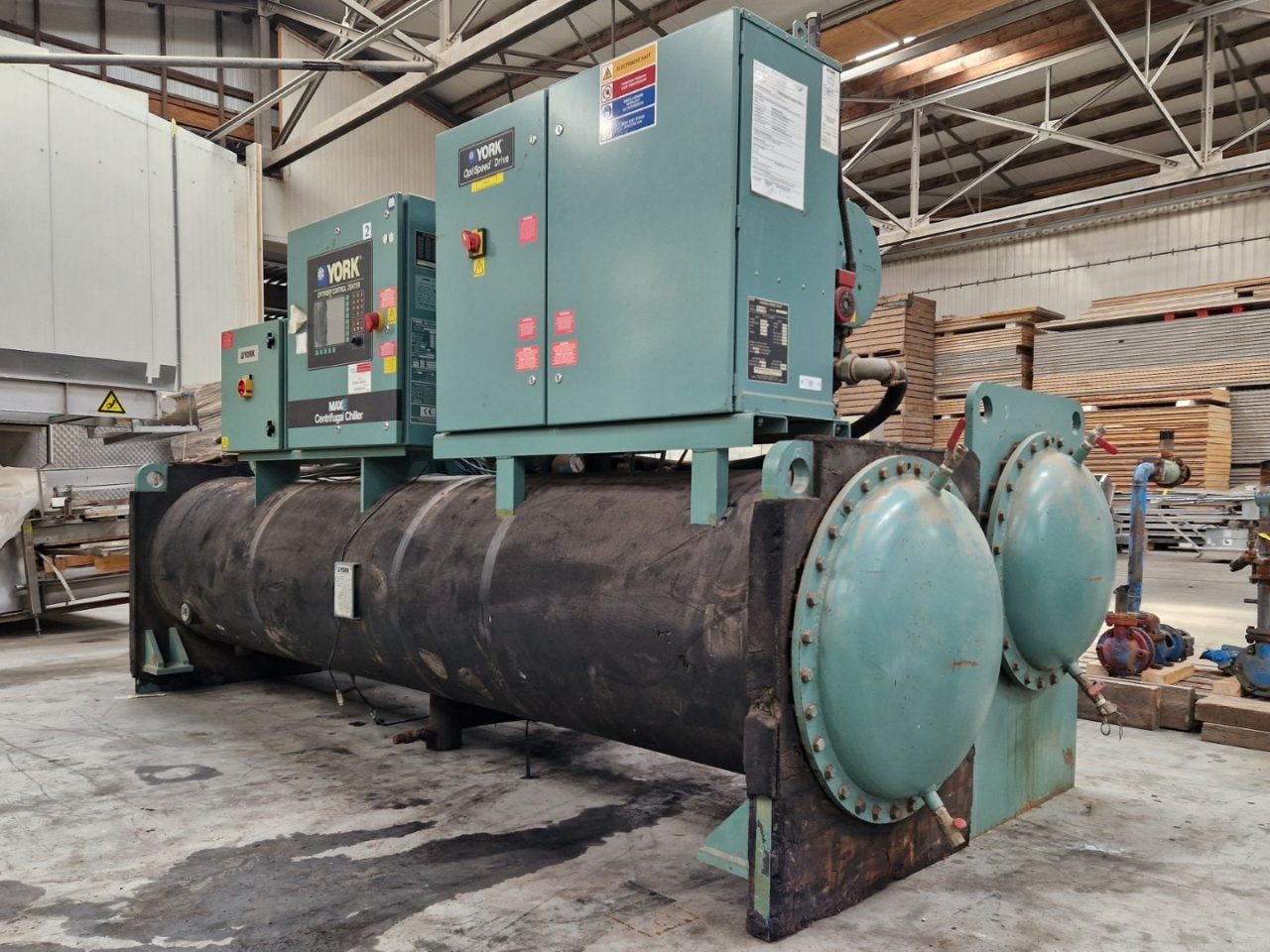 York/Johnson YCIV Chiller 500kW R134a