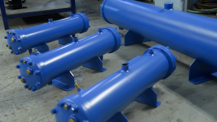 DMA Nantong Shell and tube condenser types CNA60F, CNA80F, CNA100F, CNA120F, CNA135F, CNA165F, CNA190F, CNA215F, CNA240F, CNA260F, CNA300F, CNA360F, CNA400F, CNA450F, CNA470F, CNA520F, CNA550F, CNA610F, CNA680F