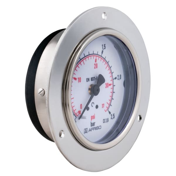 AFRISO Bourdon tube pressure gauge RF63 ax | 63536