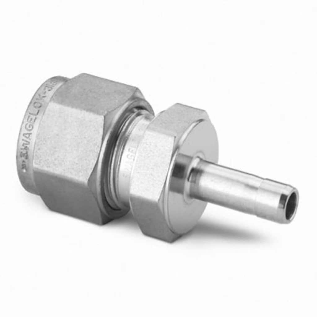 Swagelok Stainless Steel Swagelok Tube Fitting, Reducer, 6 mm Tube OD x 8 mm Swagelok Tube Adapter