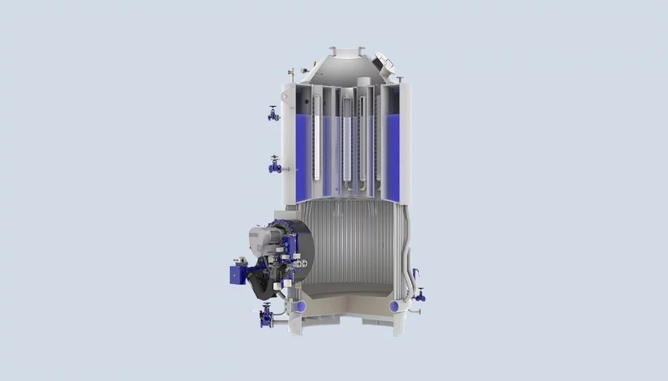 SAACKE FMB-VM (Fired Marine Boiler - Vertical Medium)
