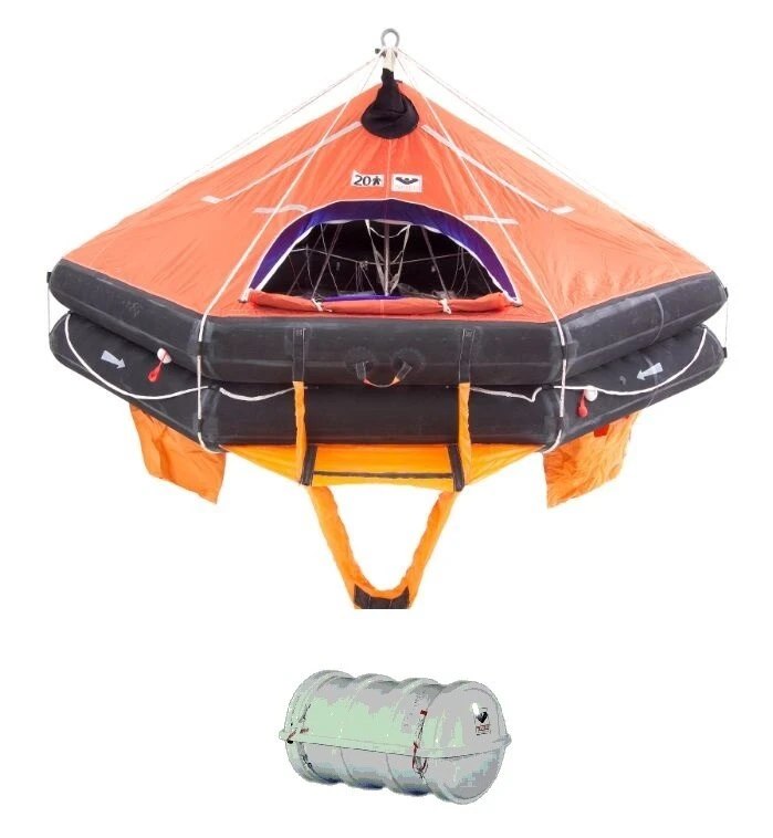 Viking Life-Saving Equipment SOLAS Throw-Over / Davit-Launched Liferaft