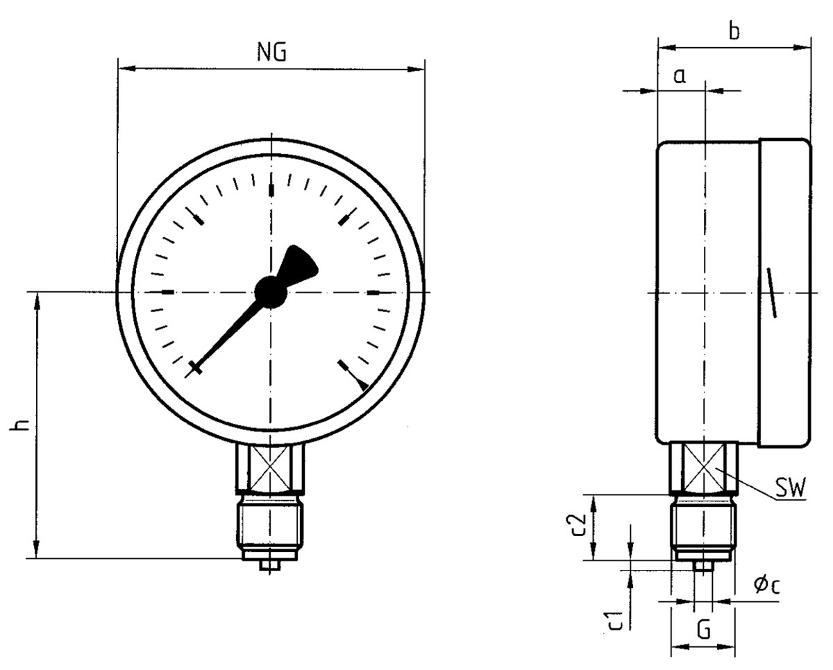 AFRISO KP63 D401