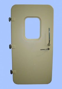 Fabryka Sprzetu Okretowego MEBLOMOR Weathertight door.