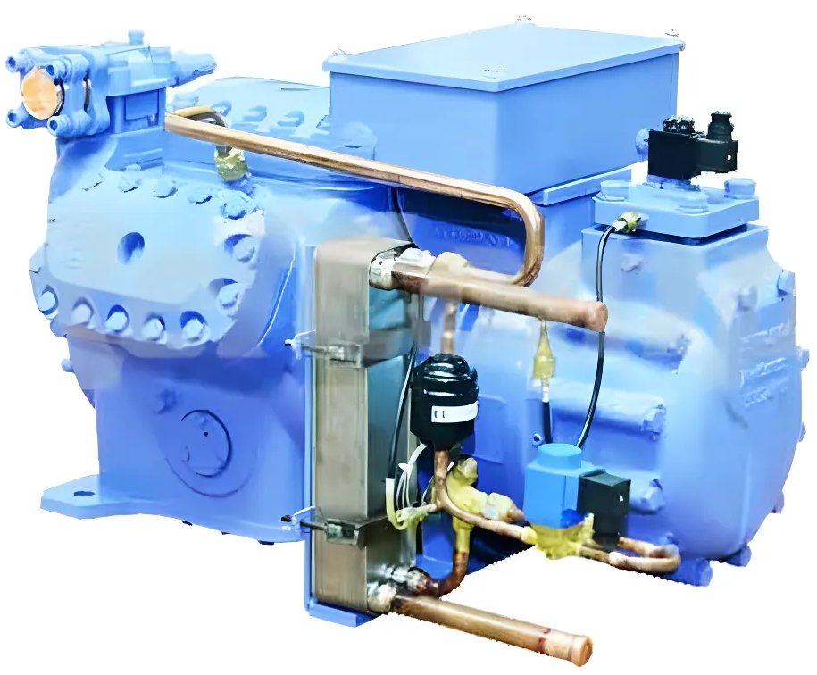 Refcomp SBC Series – SB 6C-1600~3000 (Semi-hermetic Two-Stage Piston Compressor, C-variant)