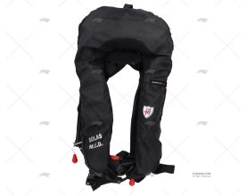 Seago Yachting 150N SOLAS Twin Inflatable Lifejackets with harness/zipped cover (LS5100z) (One Adult Size 43kg+)