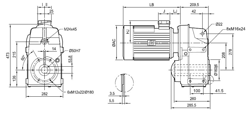 Leroy-Somer Mub 3432/Mub 3433