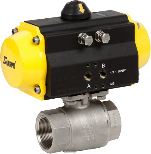 Sharpe Series 11 - Economy, DIR-ACT TM Direct Mount, Full Port, 2-Piece Ball Valves - 1000 CWP