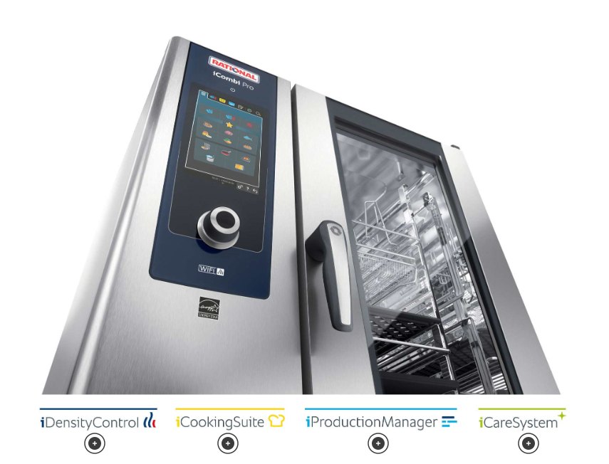 RATIONAL Marine iCombi Pro 20-2/1 gas