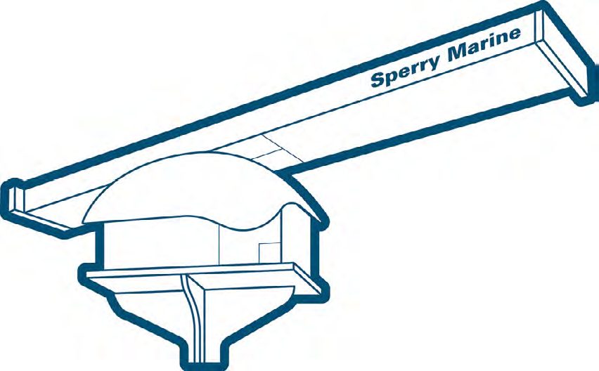 Sperry Marine Vision 1100 6ft Open