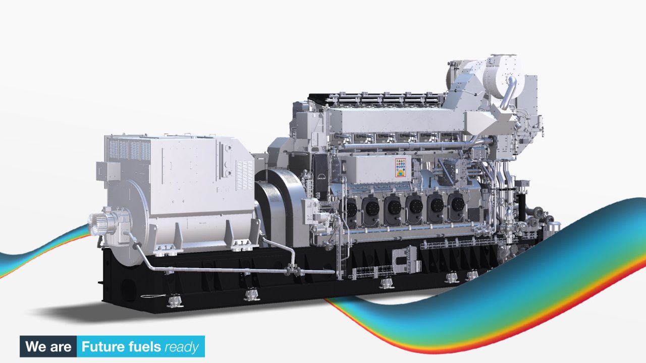 MAN Energy Solutions L35/44 CD GenSet