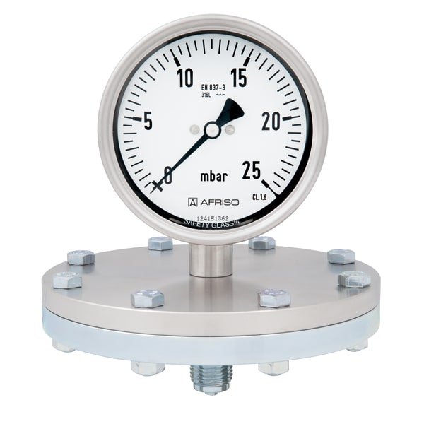 AFRISO Standard diaphragm pressure gauges PF100 | 85904401