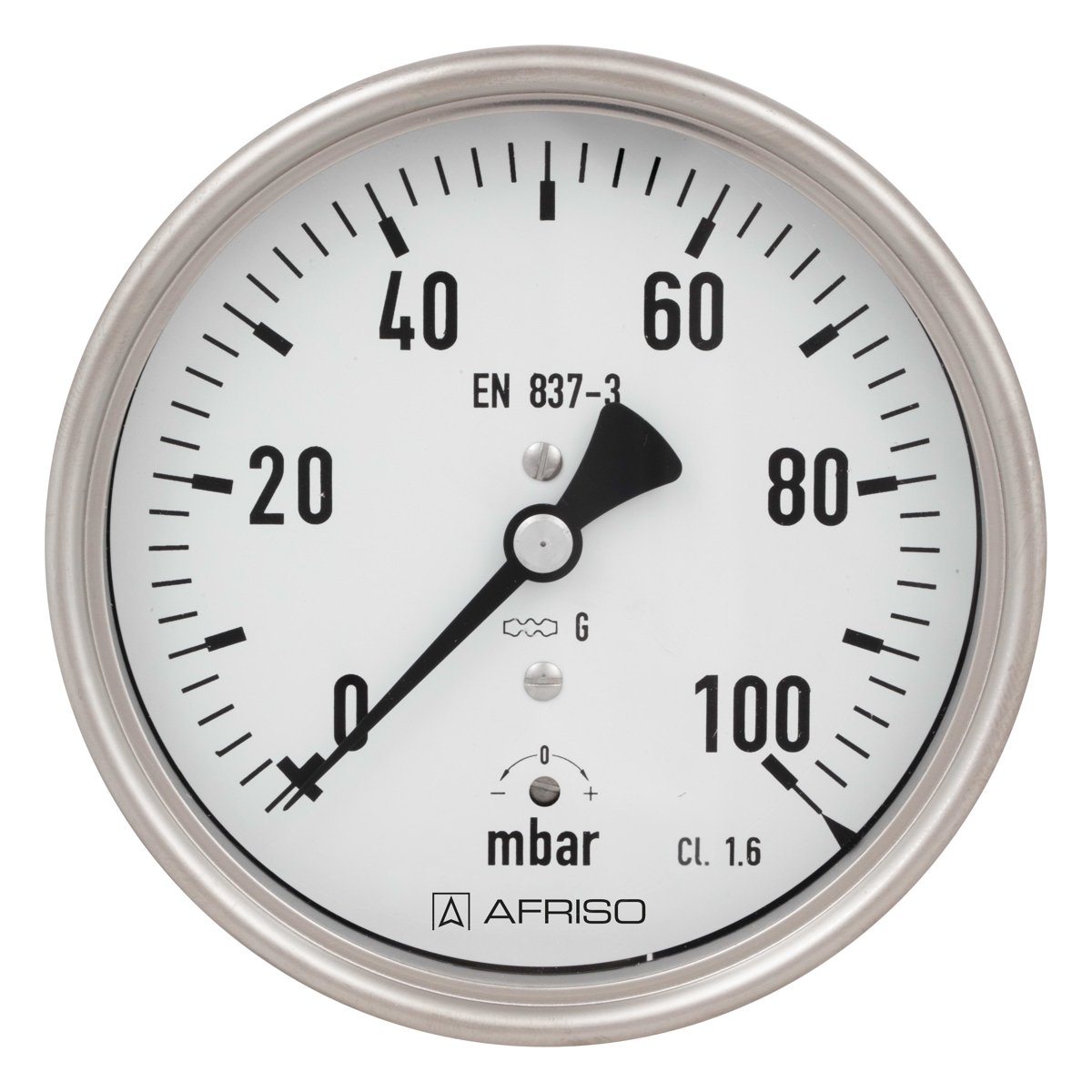 AFRISO Capsule pressure gauges for chemical applications KP100Ch | 35105412
