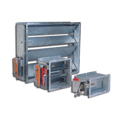 Taizhou Qiankun Shipping Machinery Rectangular Fire Damper CF-D-J