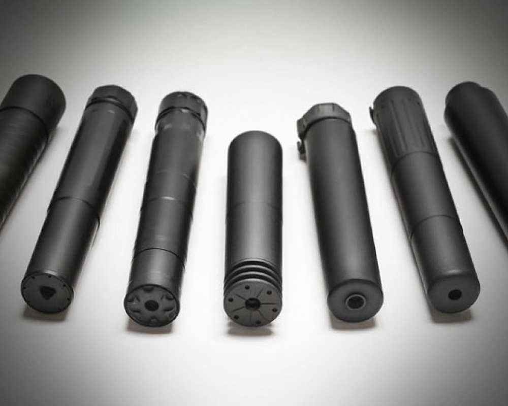 Belmar Industries Standard Silencer SH2 Series — Hospital Grade, Body Style 2