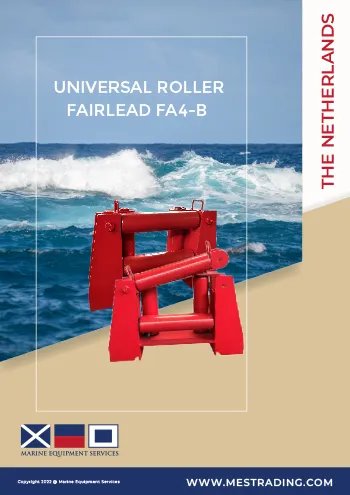 Marine Equipment Services Universal Roller Fairlead FA4-B - FA4-44B