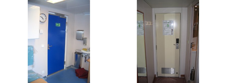 Podszuck Class A-30 single leaf hinged fire door type "LMD-Poki-L (40)"