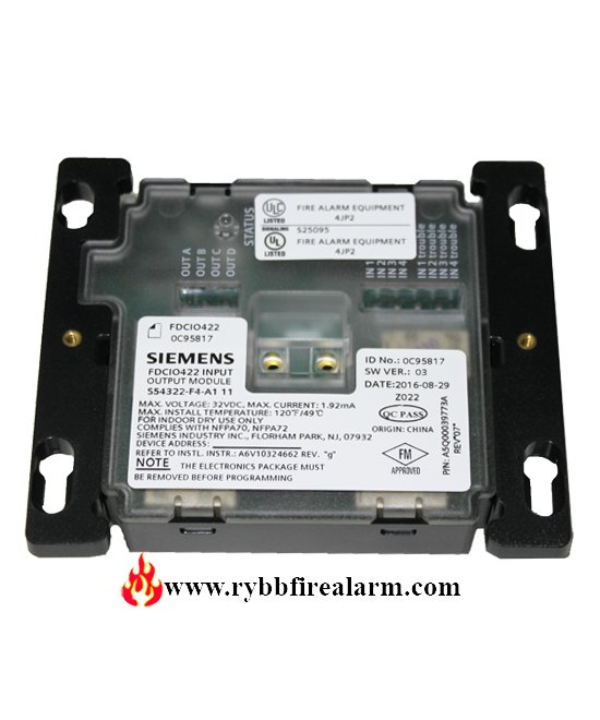 Siemens Fire Safety FDCIO422