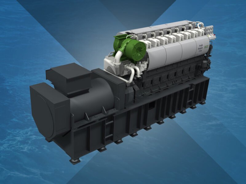 Anglo Belgian BeHydro 8DZ SI H2 genset