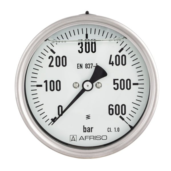 AFRISO Glycerine filled Bourdon tube pressure gauges RF100Gly | 85204811