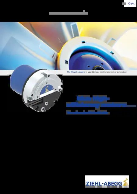 Ziehl-Abegg Marine FC Axial 500m3h engine room