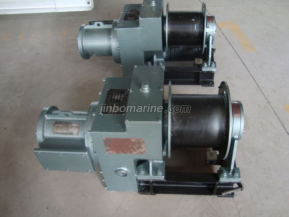 TUYCALDE, S.L. Electric winch, type "PES-1", for accommodation ladders