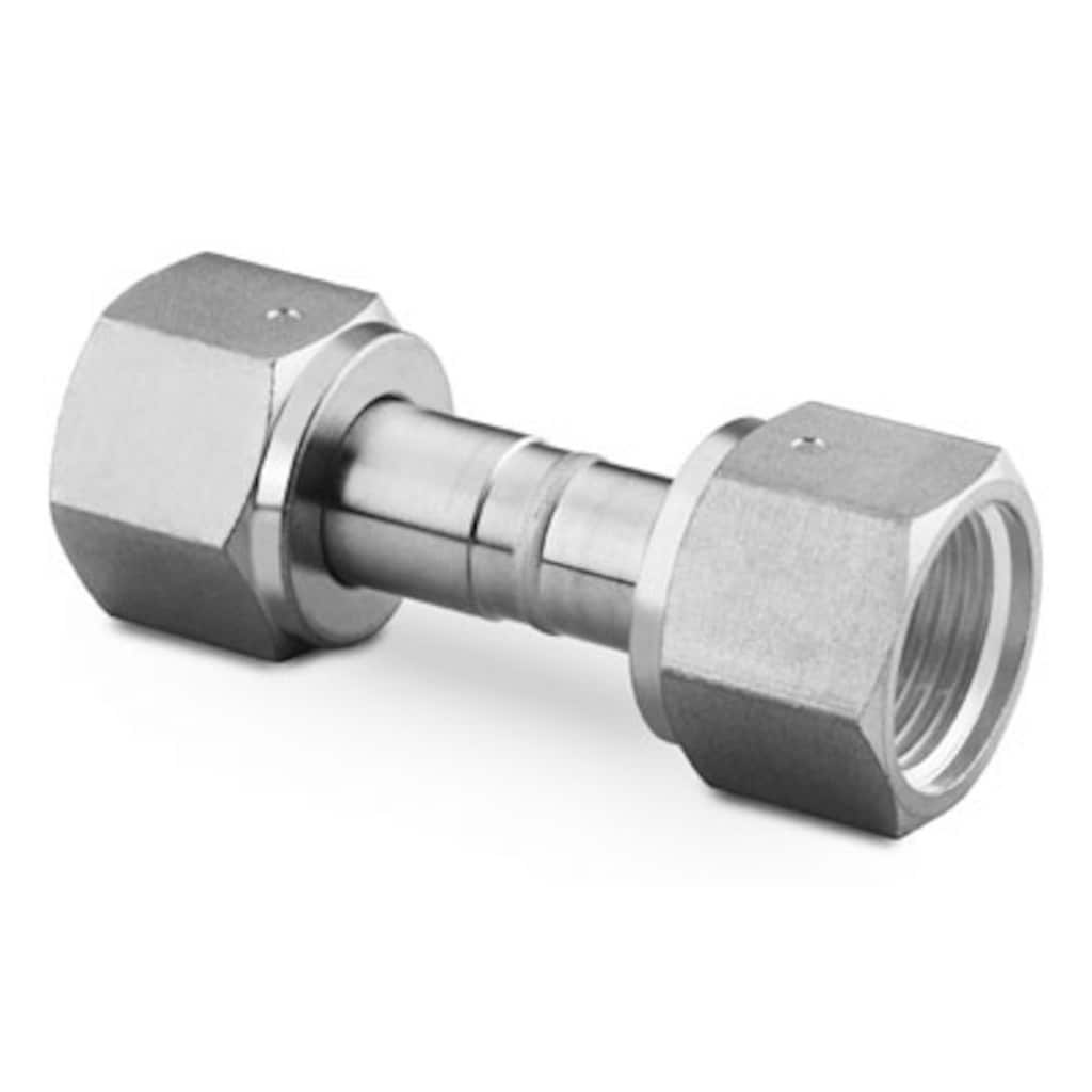 Swagelok 316 Stainless Steel Welded VCR Face Seal Fitting, 1/4 in. Rotating Female Union