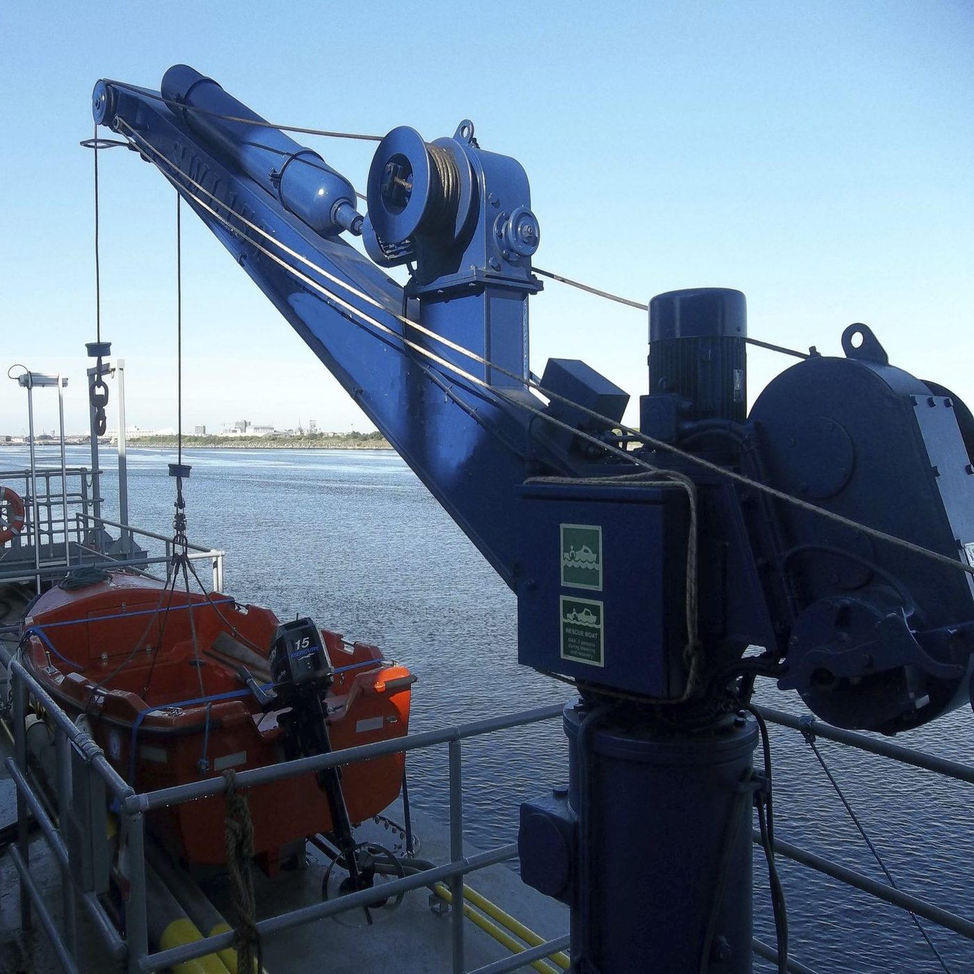 Qingdao Beihai Boatbuilding Davit BD-SA23 & Winch BW-SC21B
