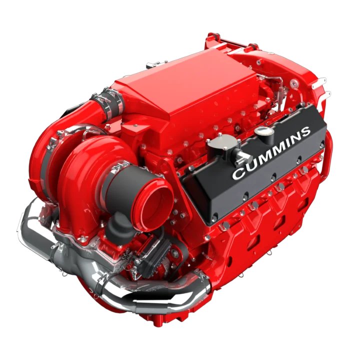 Cummins India 4 cycle, in-line, turbocharged and aftercooled