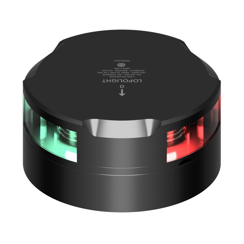 Lopolight Single and Duplex LED Navigation Lights, Rating IP 67, Lopolight Part Numbers: 101-001